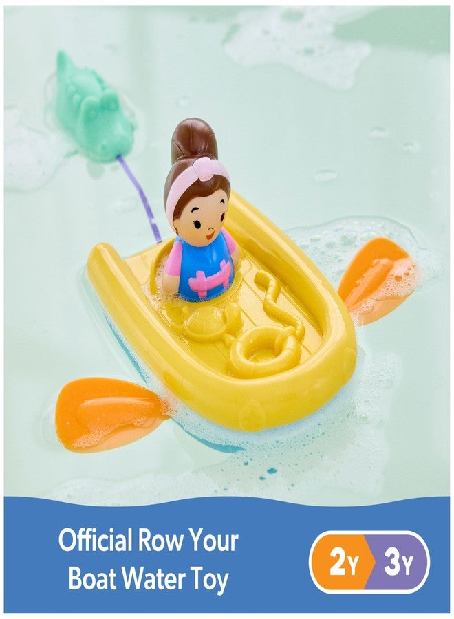 Ms. Rachel Official Row Your Boat Water Toy, Educational Bath Toys & Toddler Toys for Girls & Boys Ages 2-3+ Years - Image 2